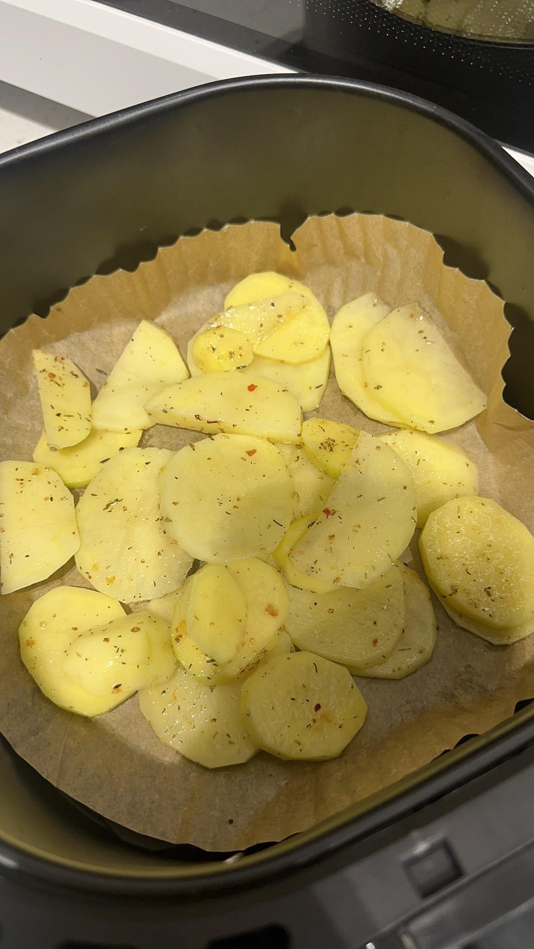 空气炸锅版烤薯角（烤土豆）