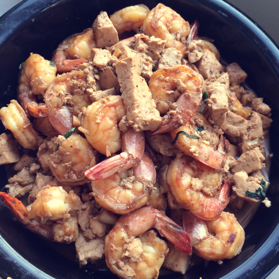 虾仁豆腐