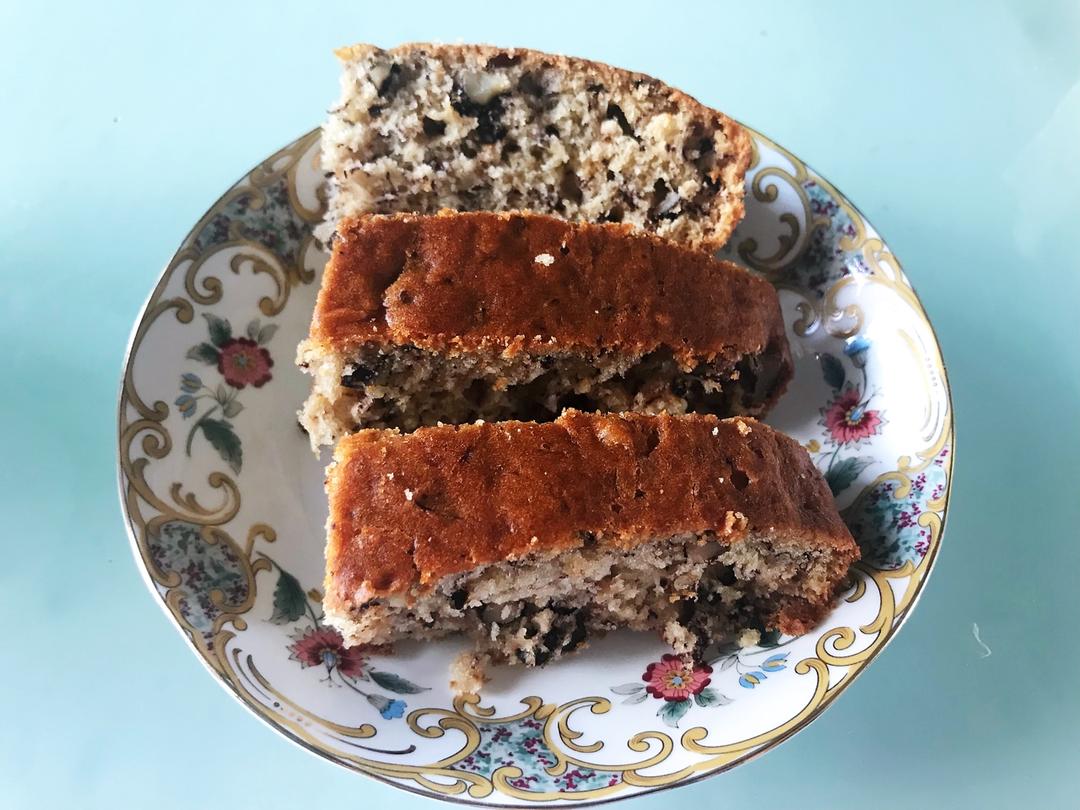 星巴克香蕉核桃蛋糕（Banana loaf）