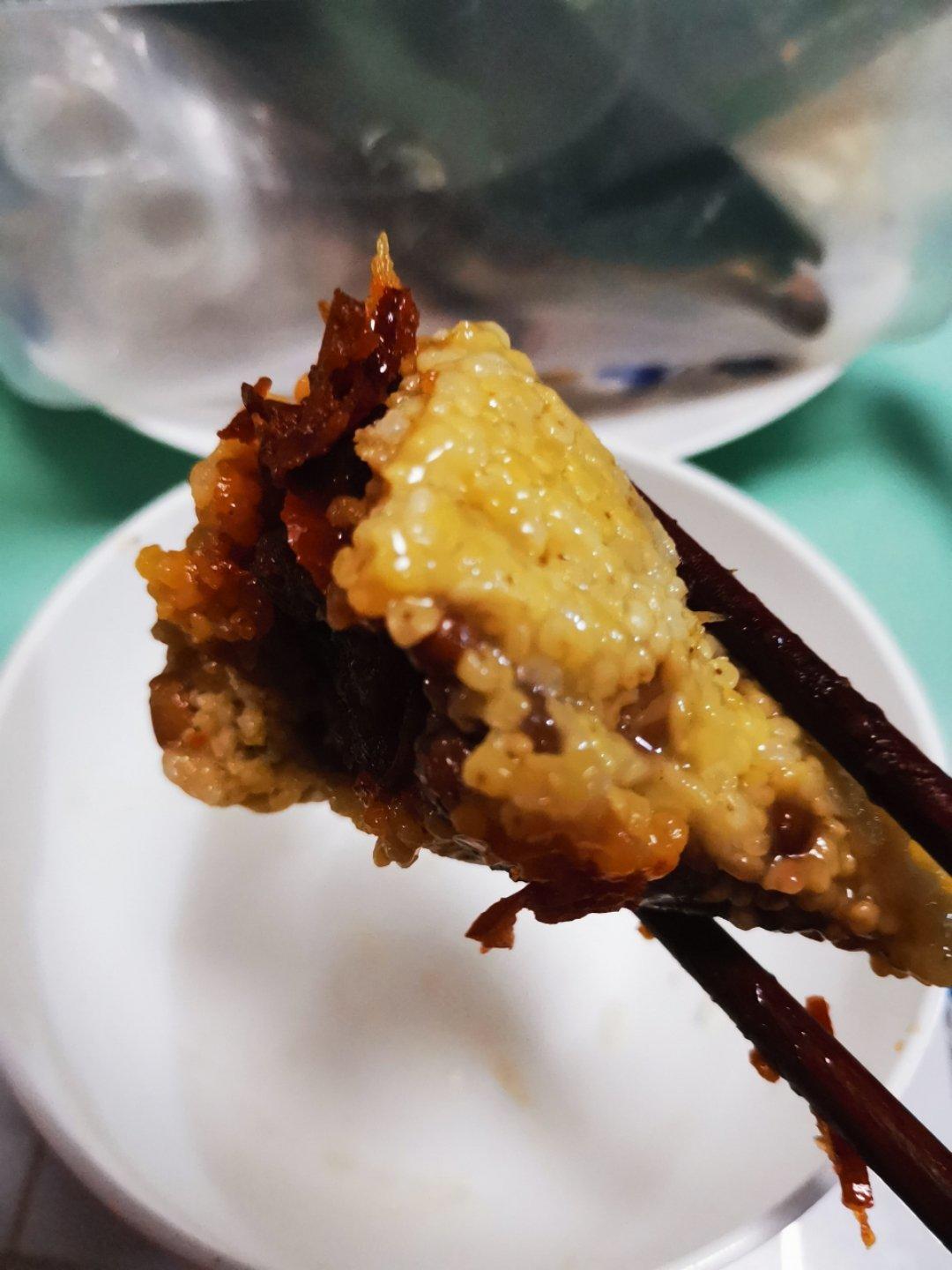 糯黄小米蜜枣粽-加各种豆