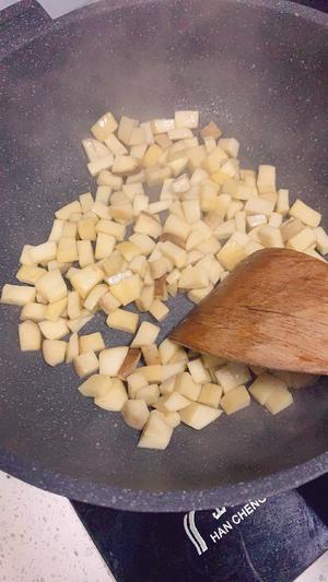 家常美味—黑胡椒杏鲍菇牛肉粒的做法 步骤8
