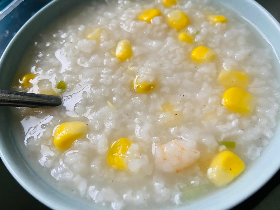 虾仁玉米粥