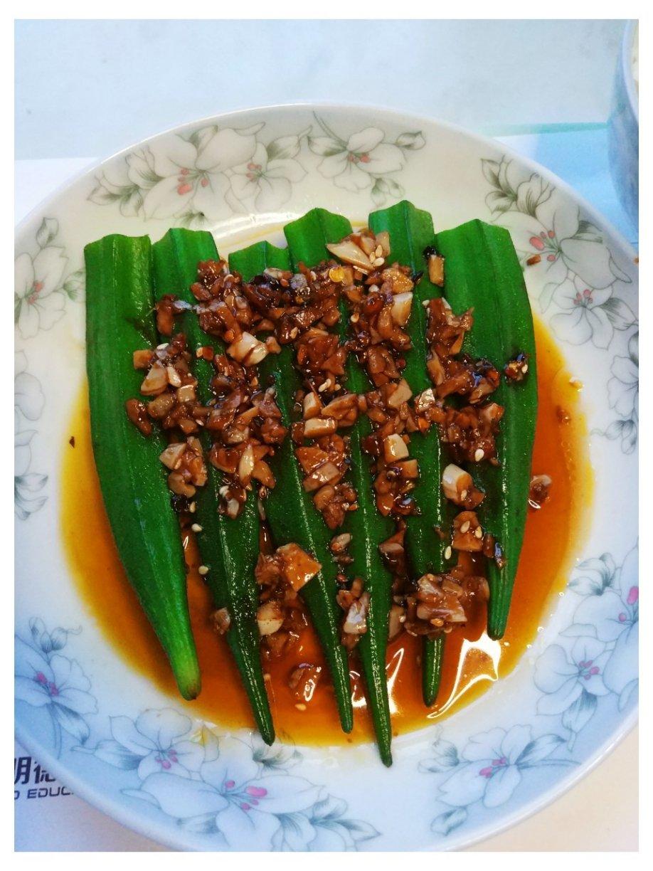 蒜蓉秋葵
