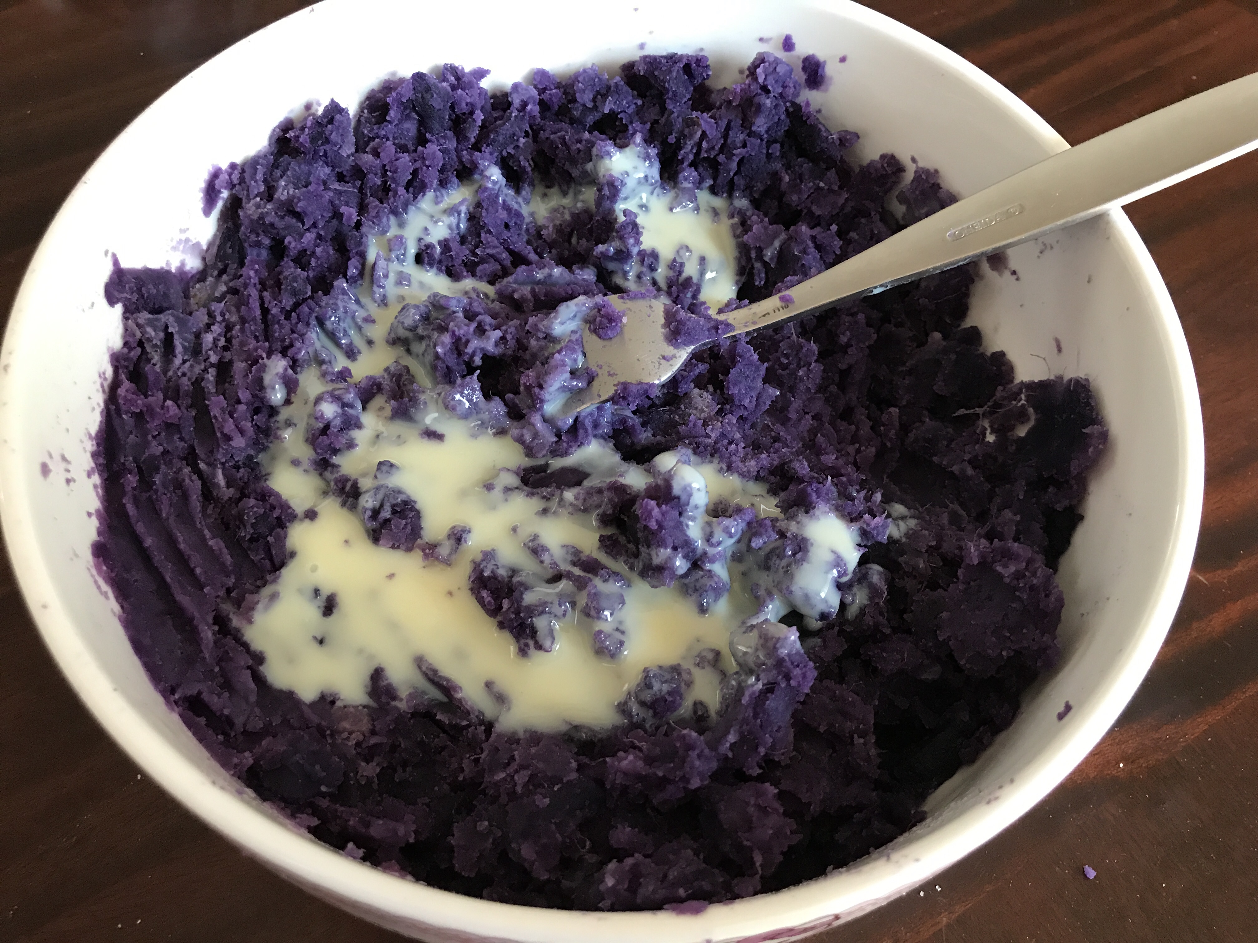 🍠流心紫薯月饼🍥的做法 步骤2