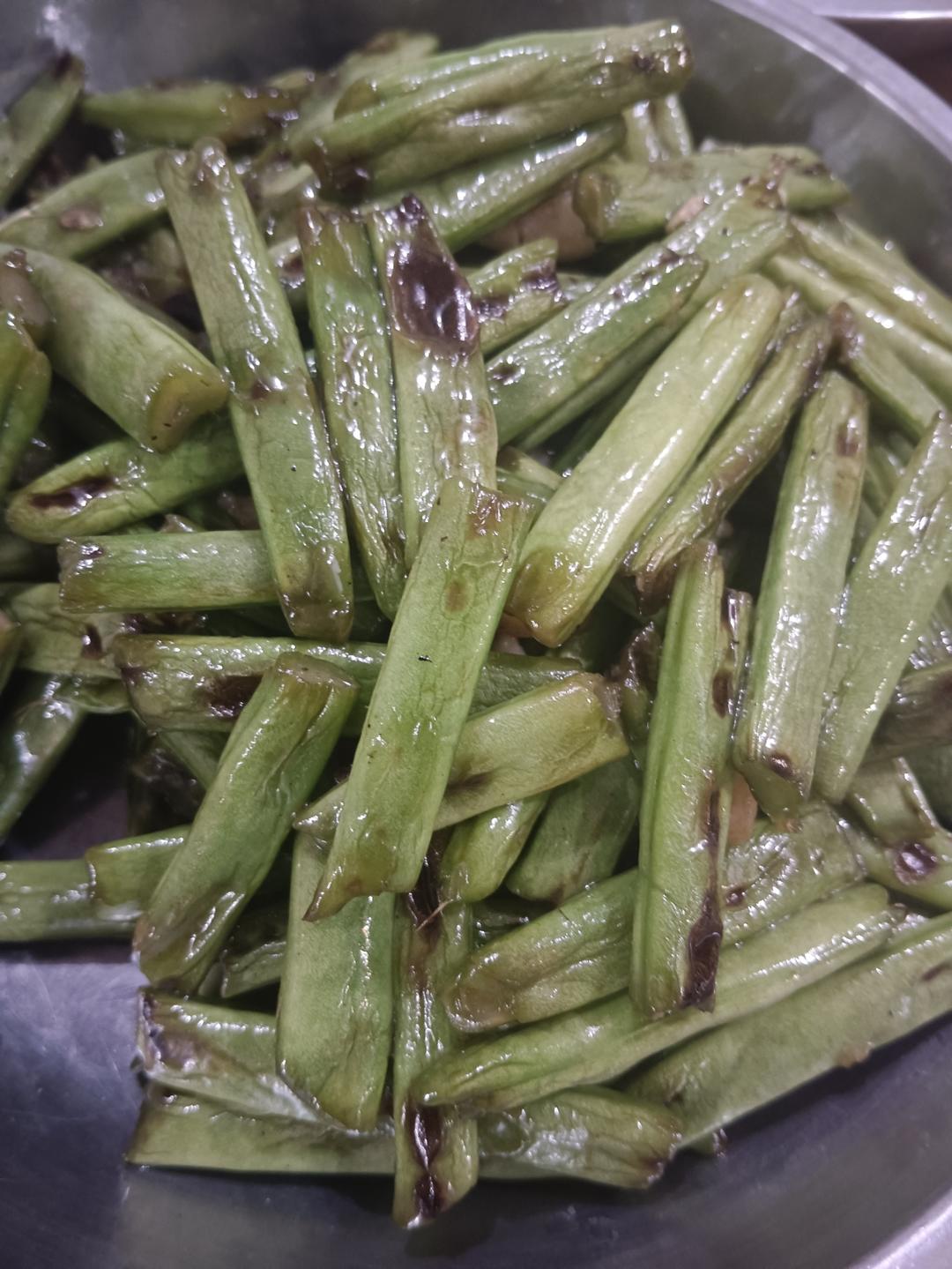 超级下饭的家常菜～清炒四季豆
