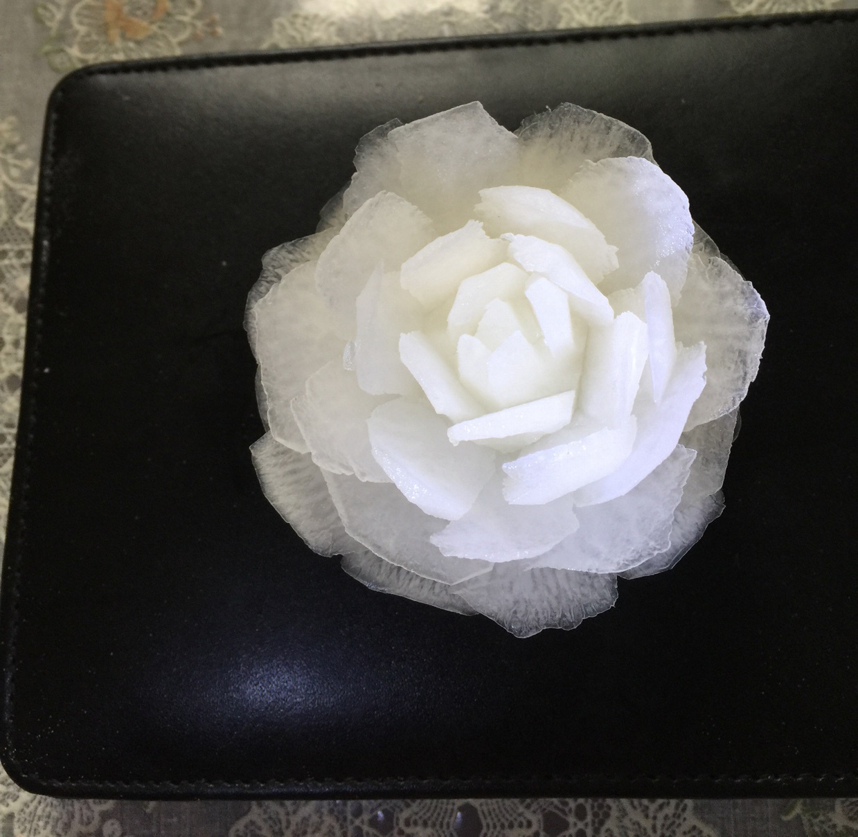 雕刻萝卜花让你的菜肴锦上添花