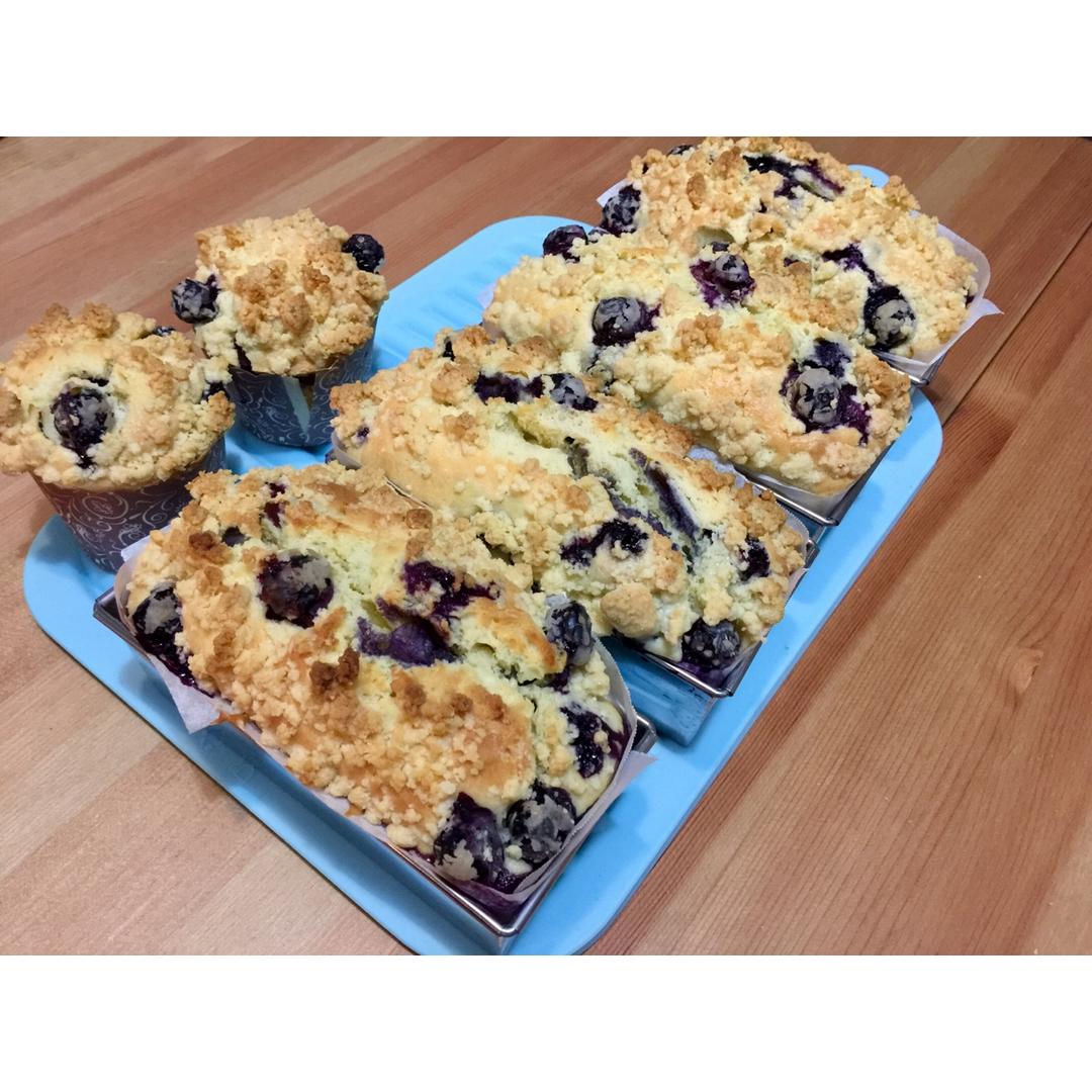 PH大师的金宝顶蓝莓马芬