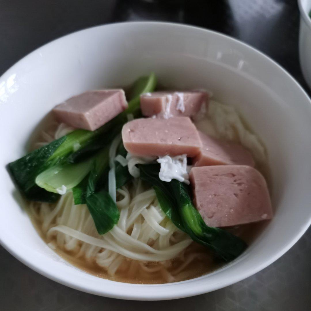 鸡蛋汤面