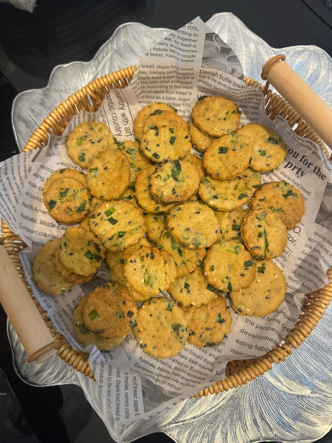 葱香苏打饼干