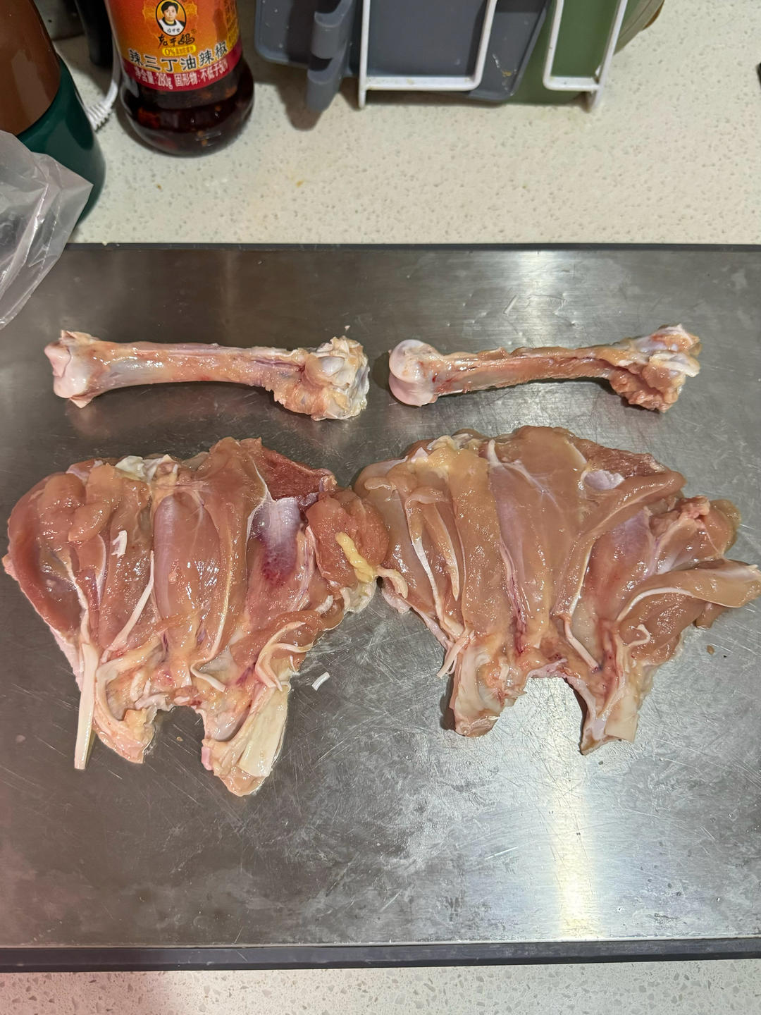 超详细的鸡腿去骨大法图解