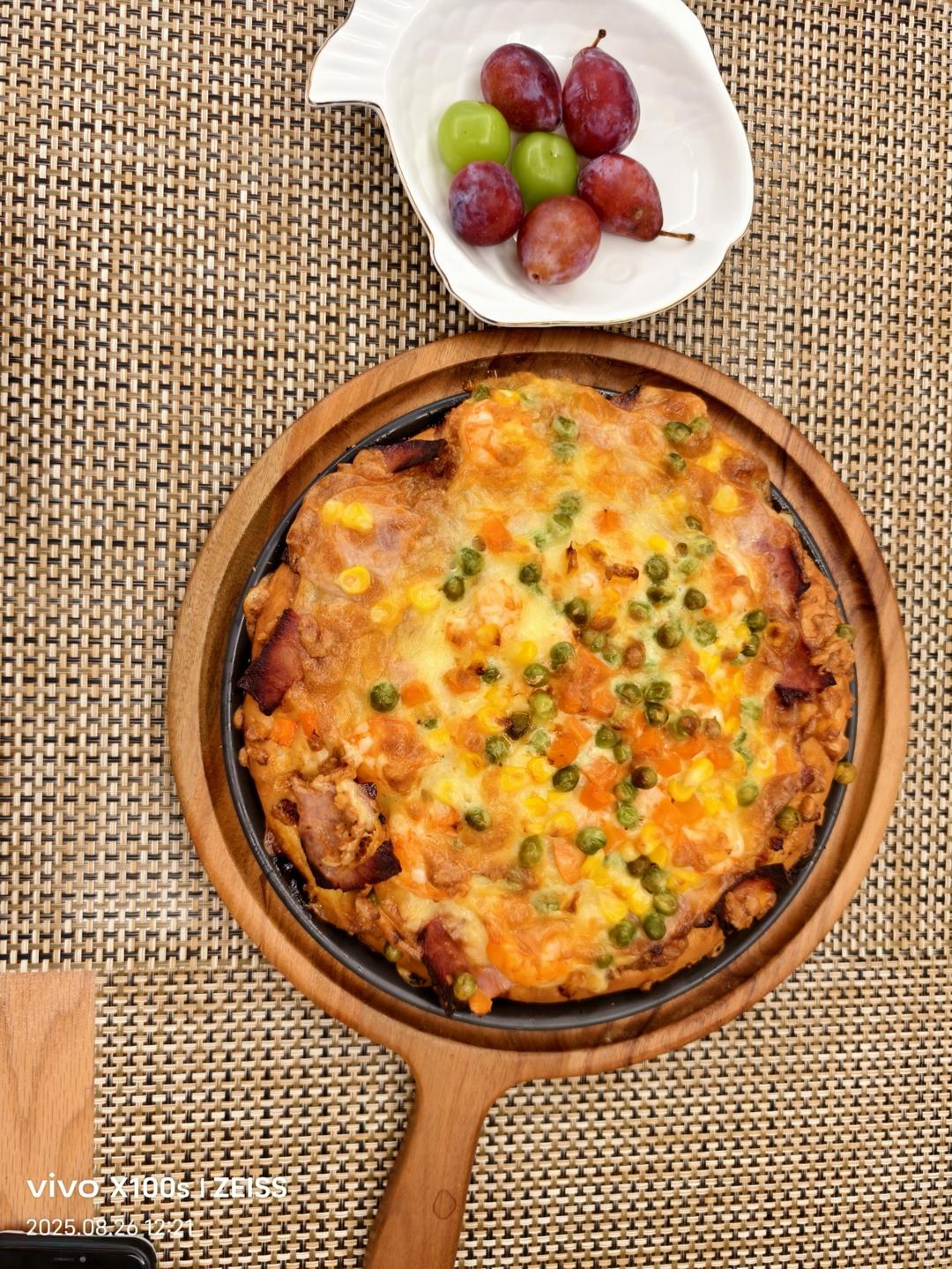 儿子说比BSK好吃的披萨（含披萨酱、饼底做法）