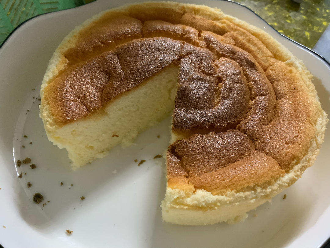 自制酸奶无油低卡伪芝士轻乳酪蛋糕