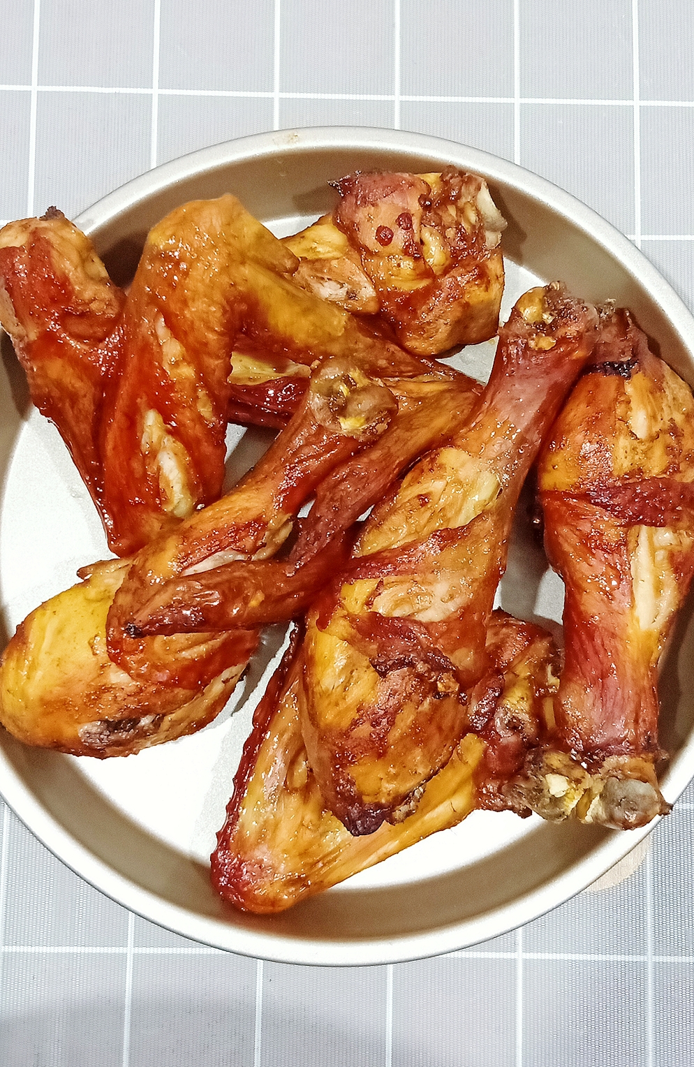 空气炸锅——美味烤全翅和烤鸡大腿的做法 步骤16