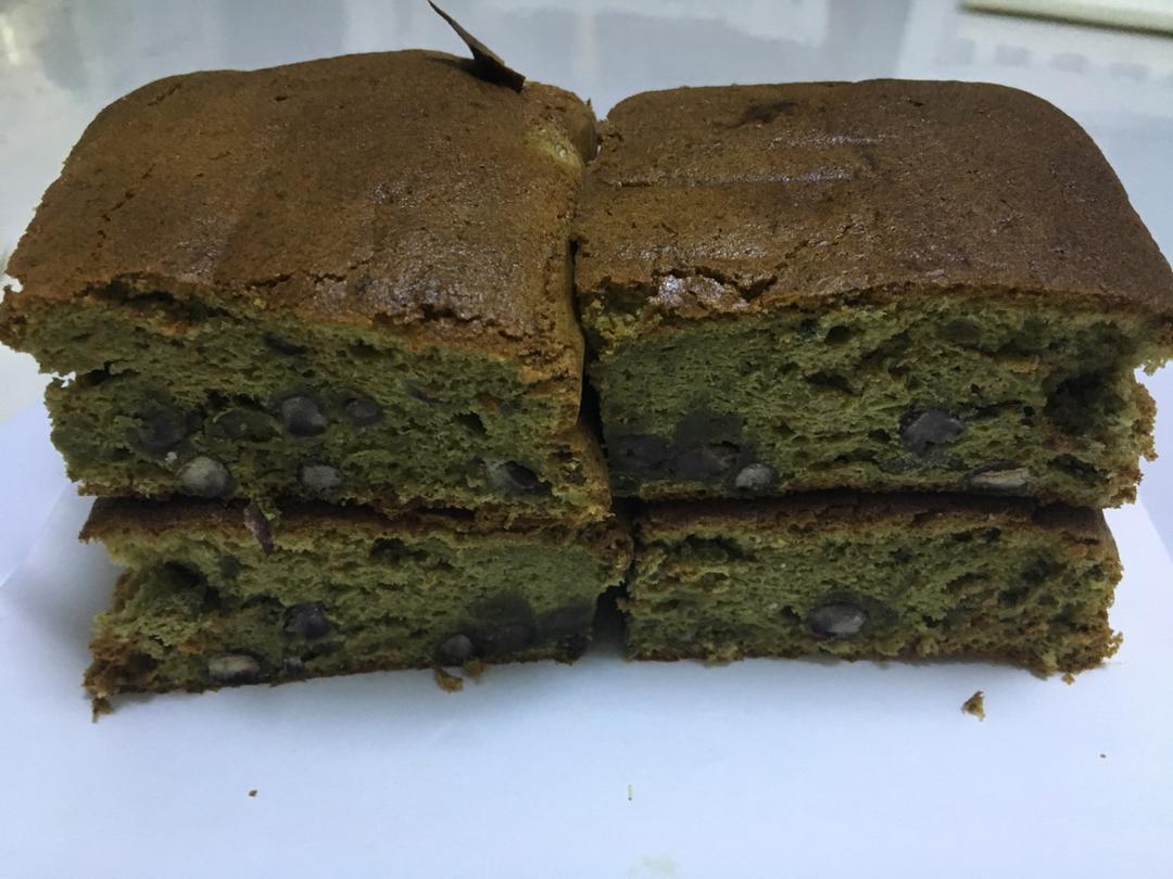 抹茶蜜豆戚风
