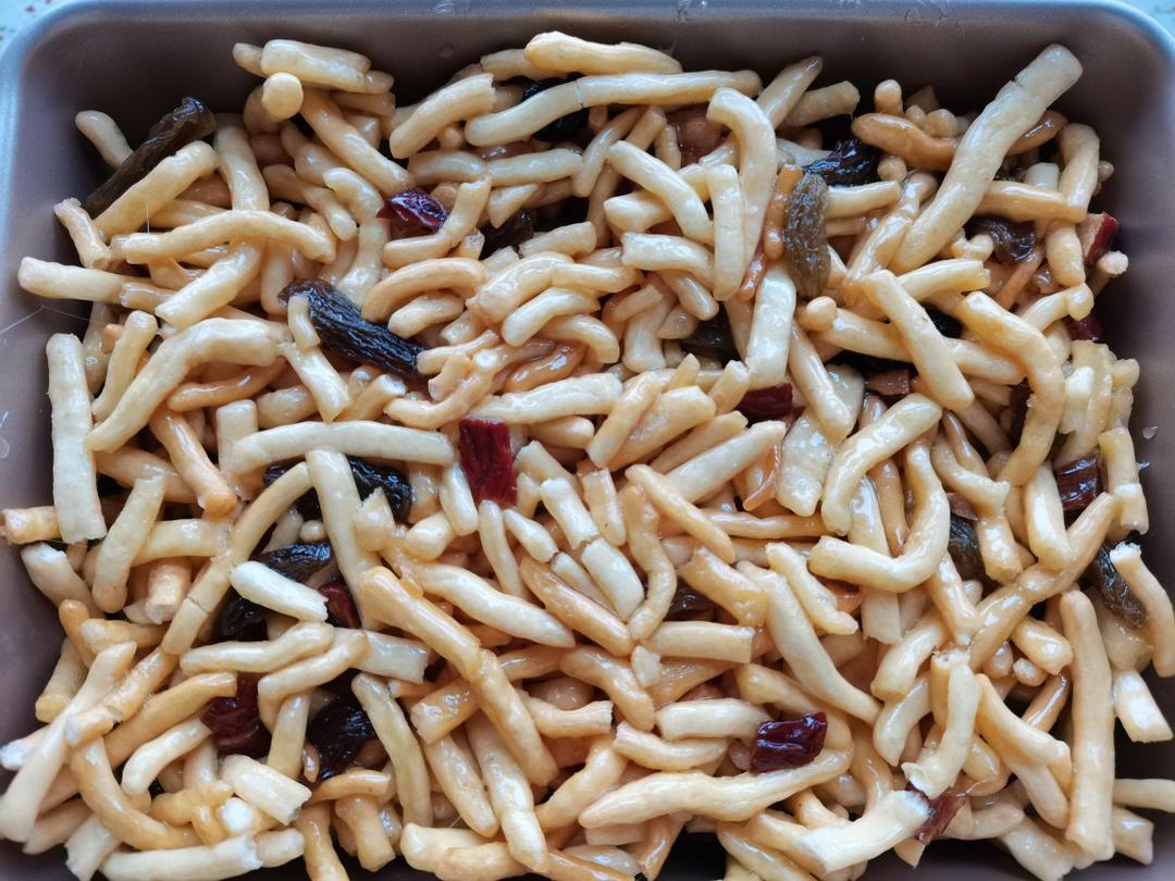 松软的鸡蛋沙琪玛