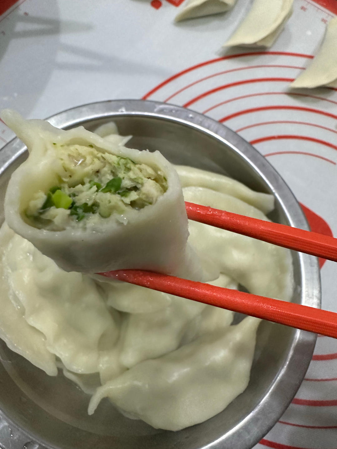 鱼肉馅饺子