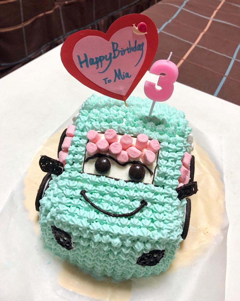 萌萌小汽车蛋糕