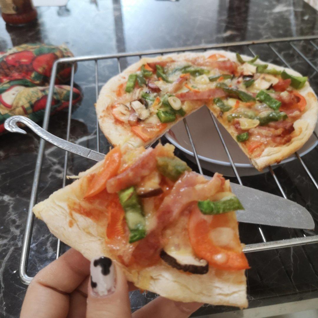 不用酵母的披萨底 No Yeast Pizza Dough