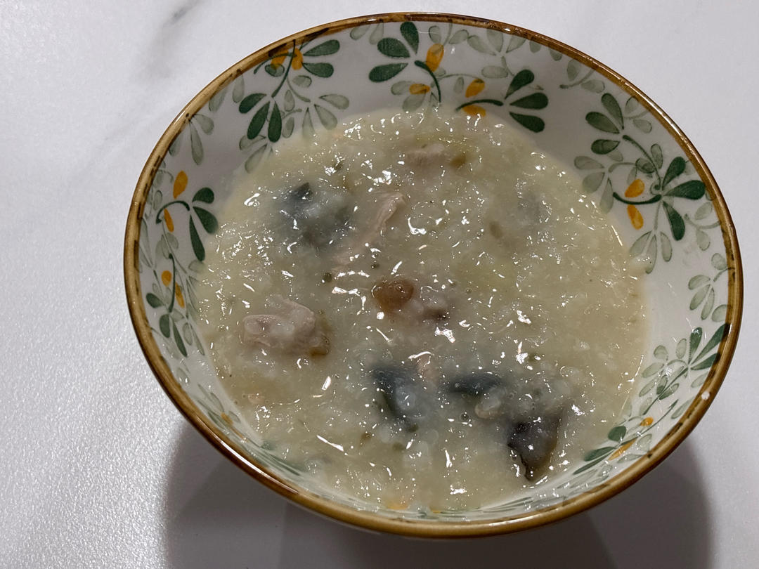 十五分钟快手之香滑皮蛋瘦肉粥(附五分钟电饭煲电压力锅更快捷方法)