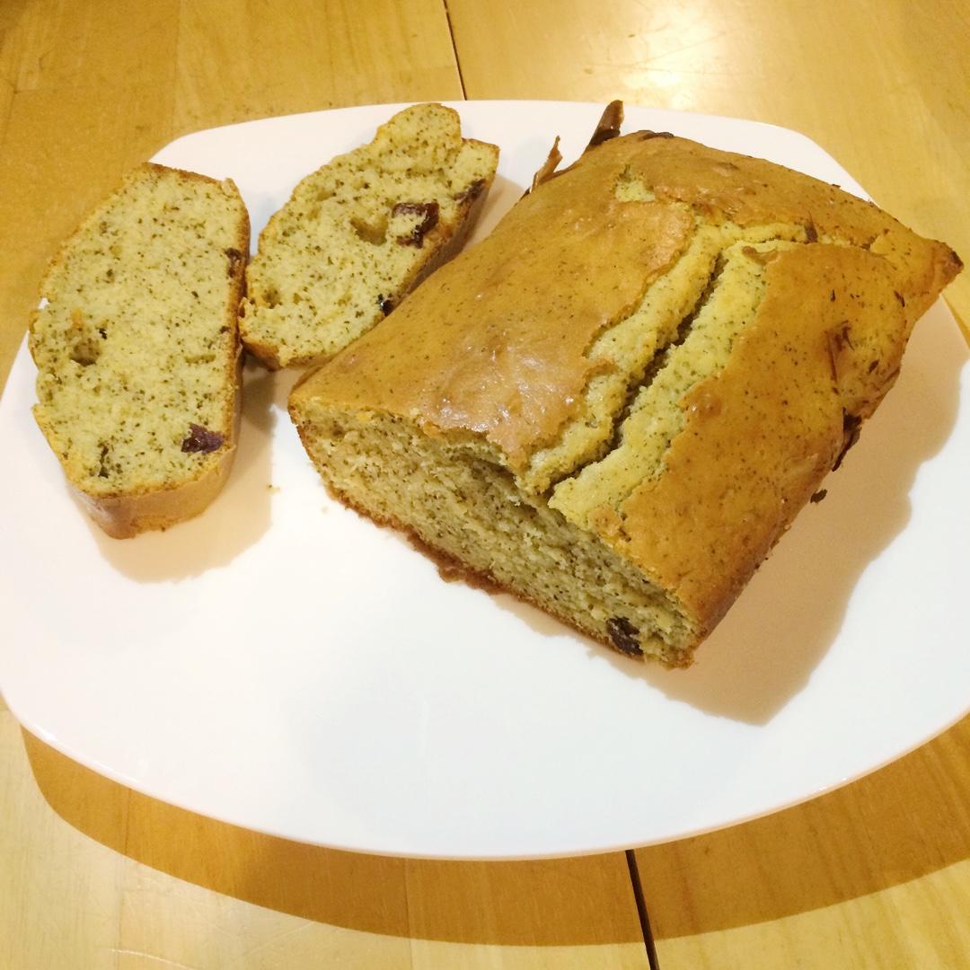 红茶蔓越莓比滋可巧蛋糕