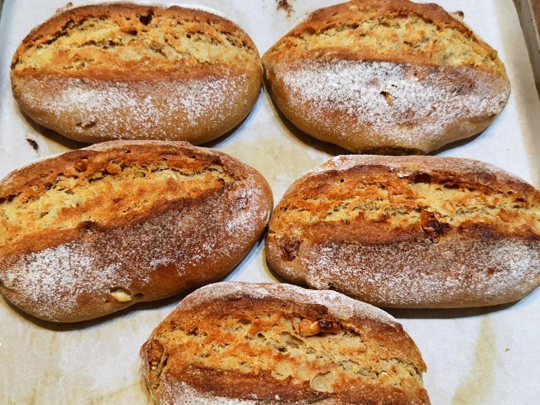 法式焦糖核桃软欧包