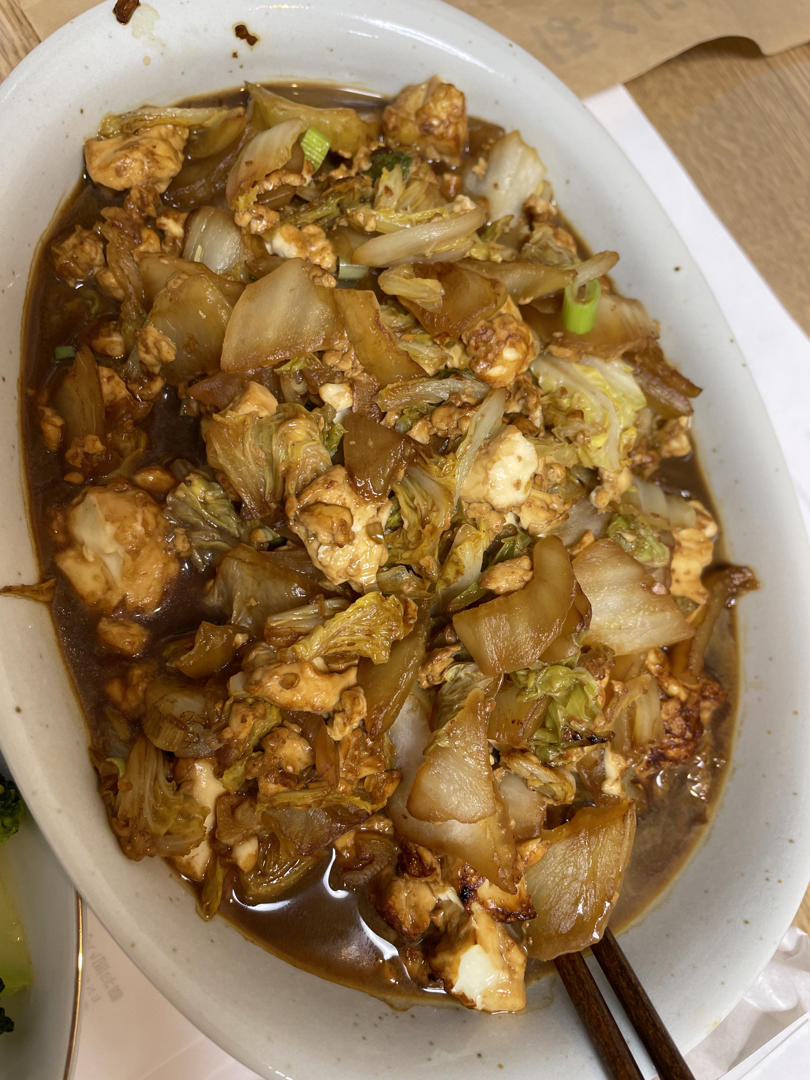 白菜豆腐这样做😋连汤汁都不剩🔅鲜美又美味