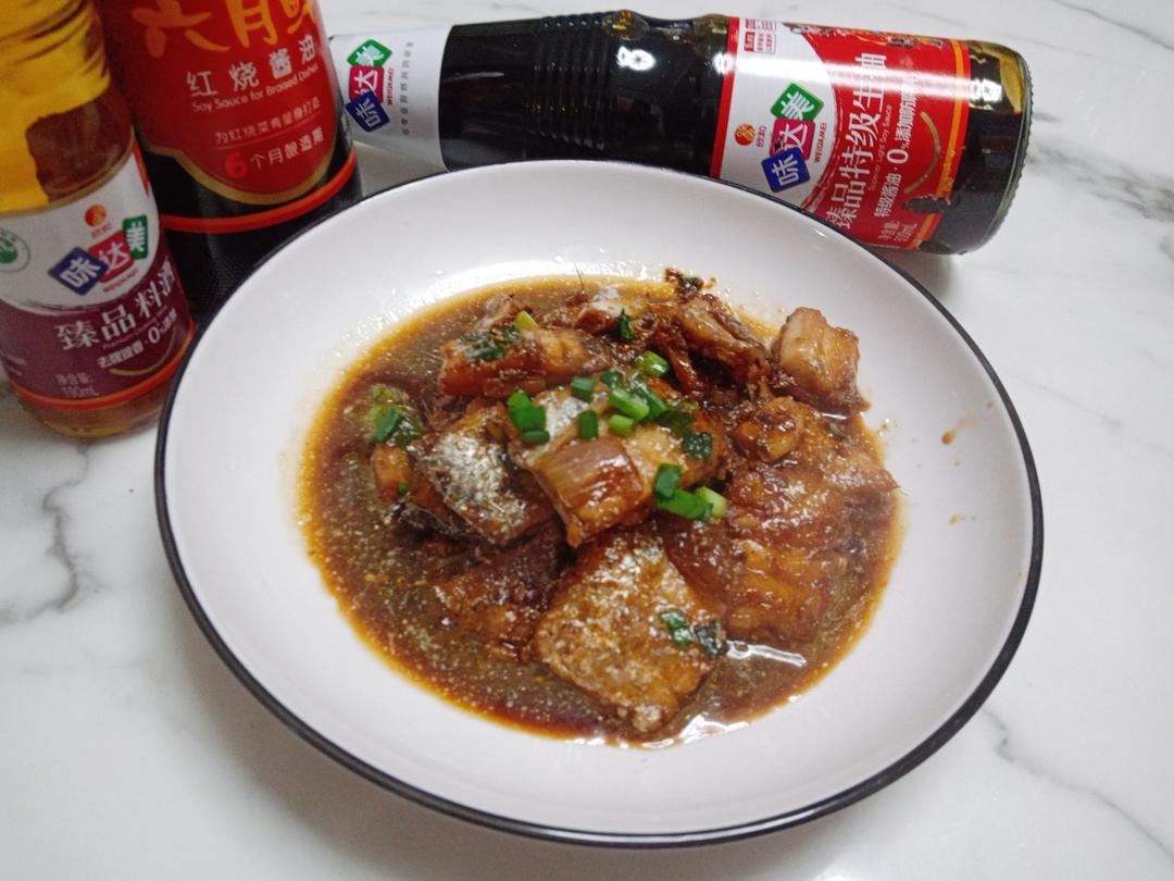 只有鲜香味没有腥味的红烧带鱼的做法