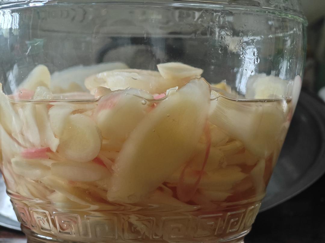 日本寿司店的泡姜