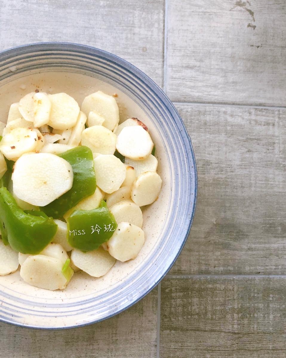 山药木耳炒青椒