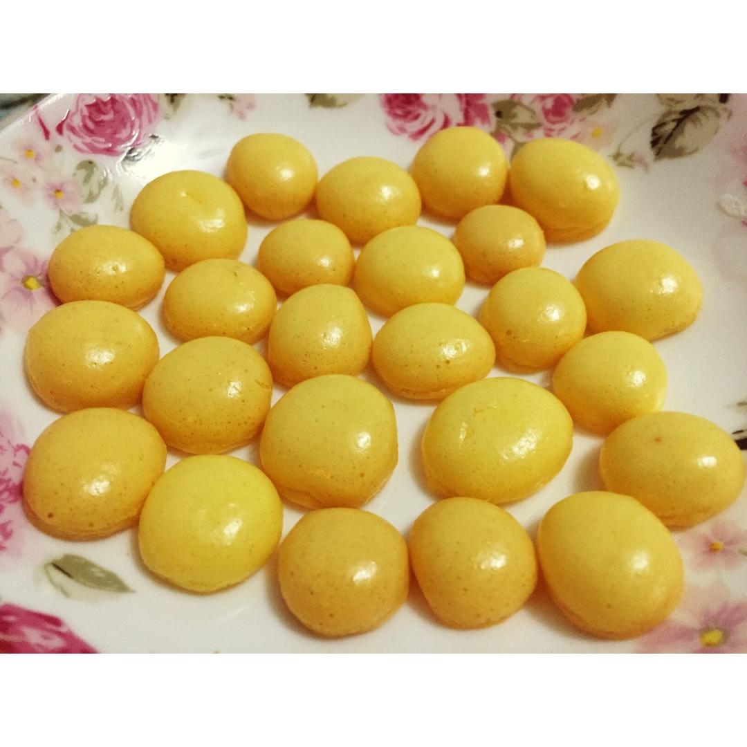 入口即化的无添加蛋黄溶豆