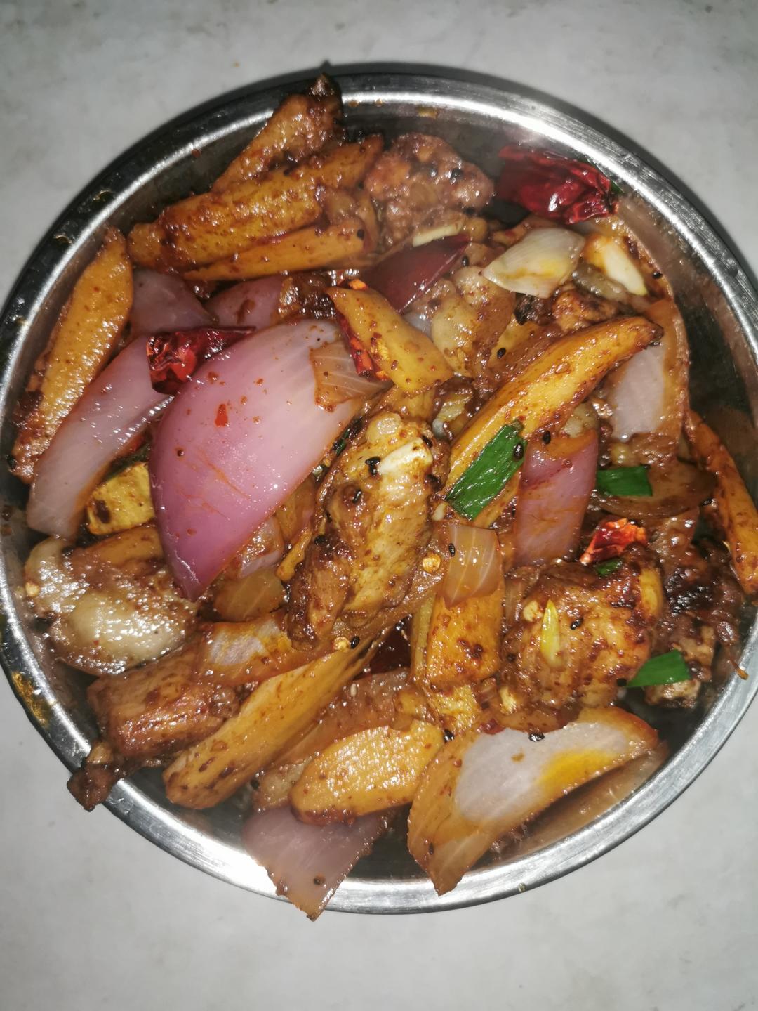 不用油炸的麻辣干锅，好吃到爆炸