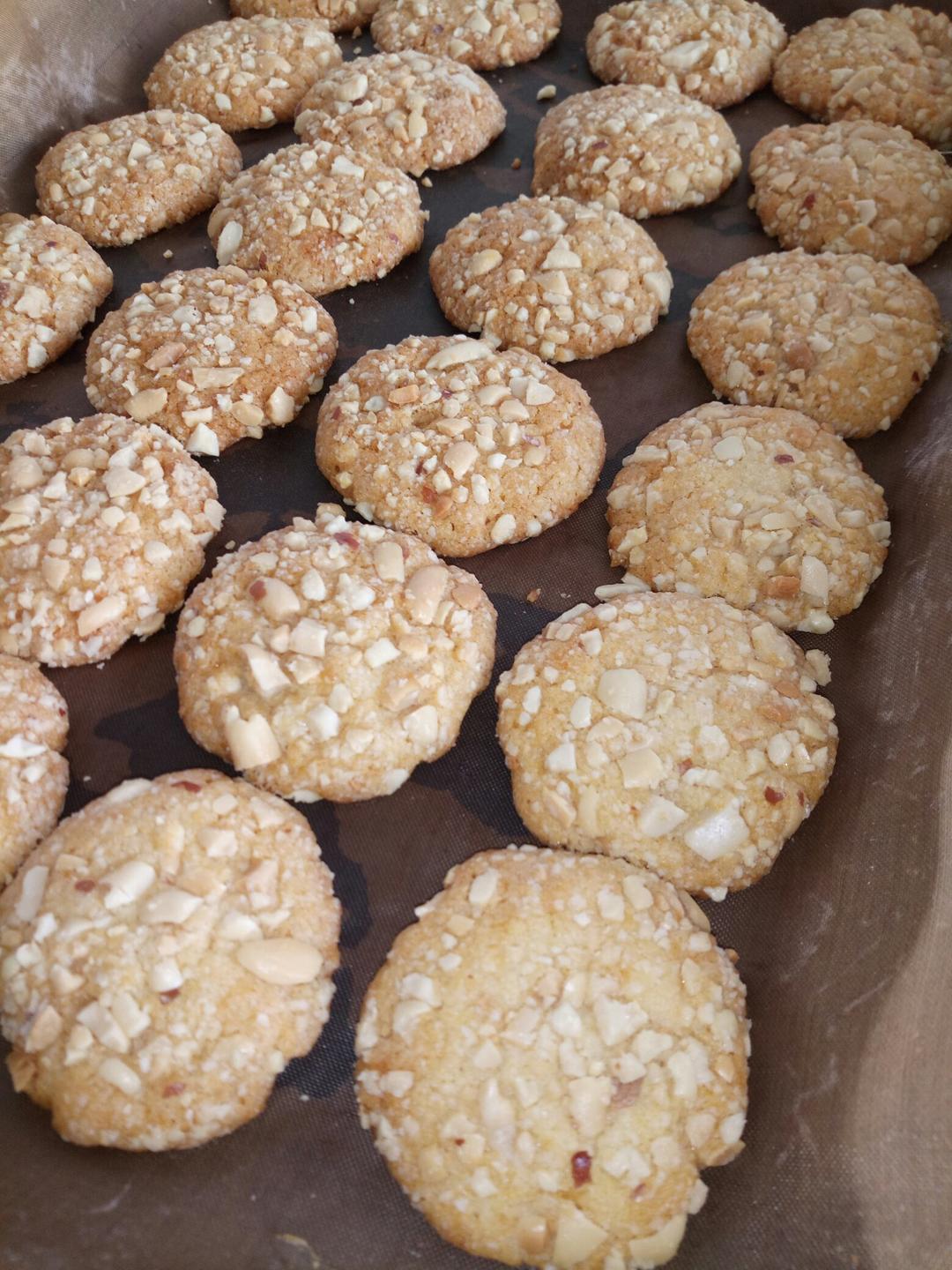 超级好吃的花生酥饼