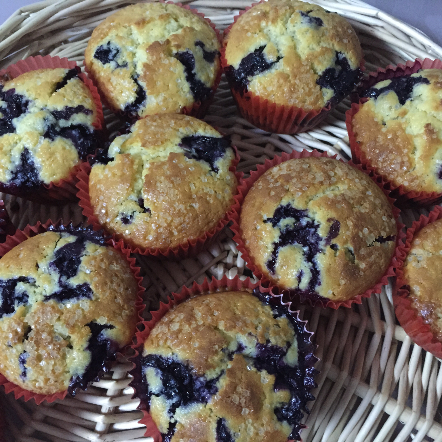 蓝莓玛芬蛋糕 Blueberry Muffin