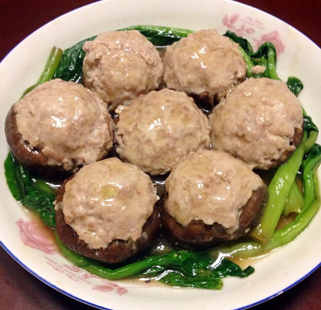 香菇酿肉
