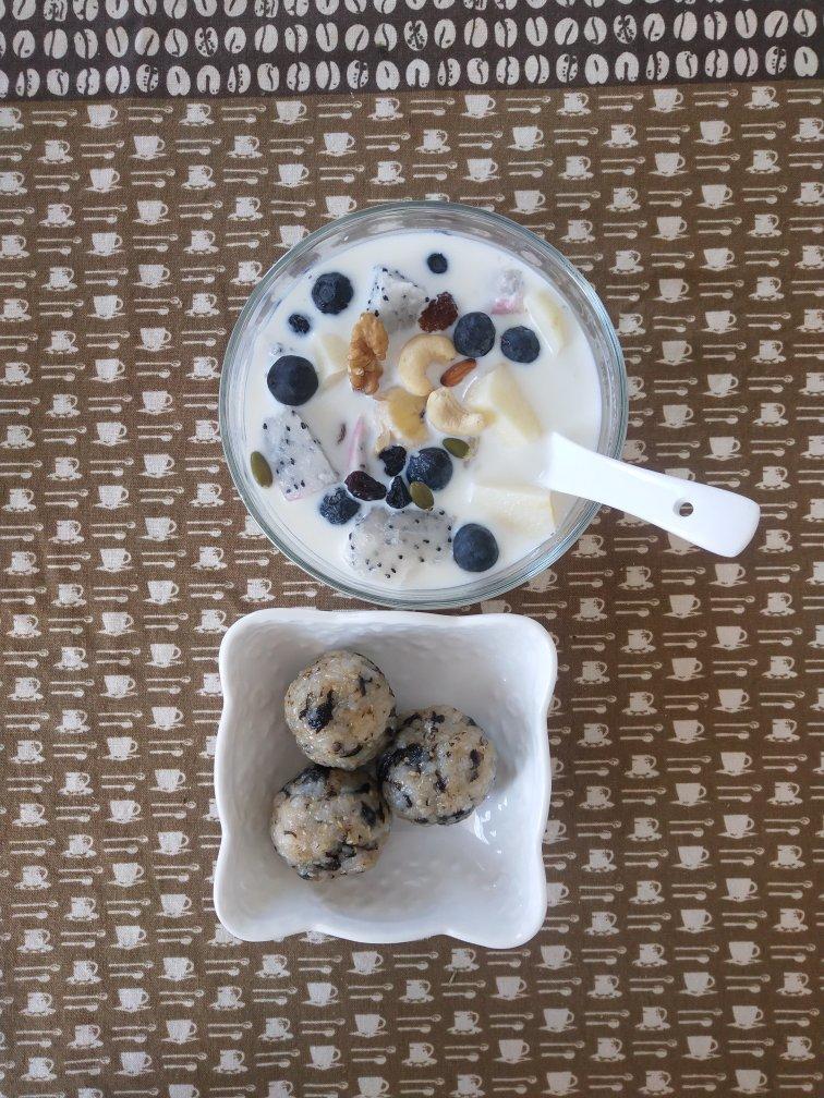 牛奶水果捞