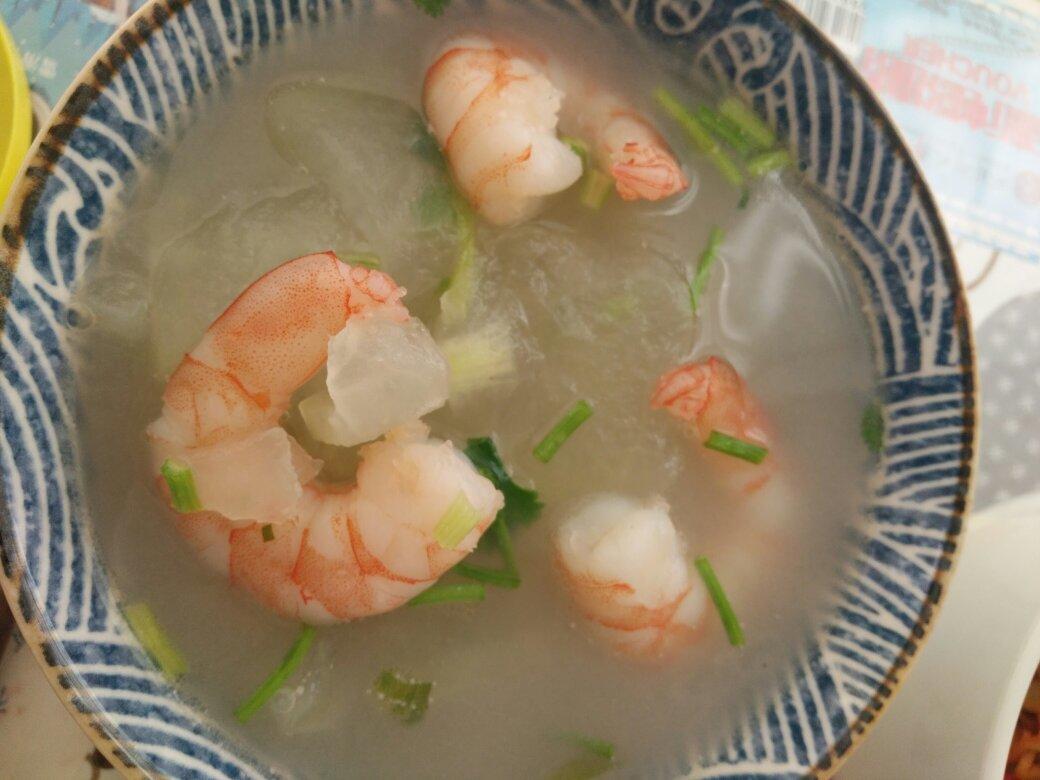 虾仁冬瓜汤