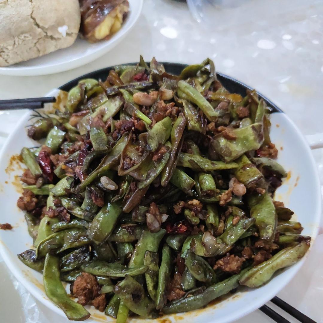 肉沫干煸豆角