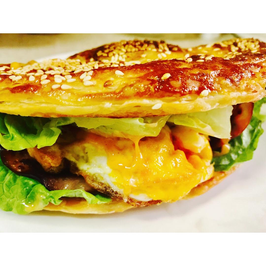 培根蛋法风烧饼