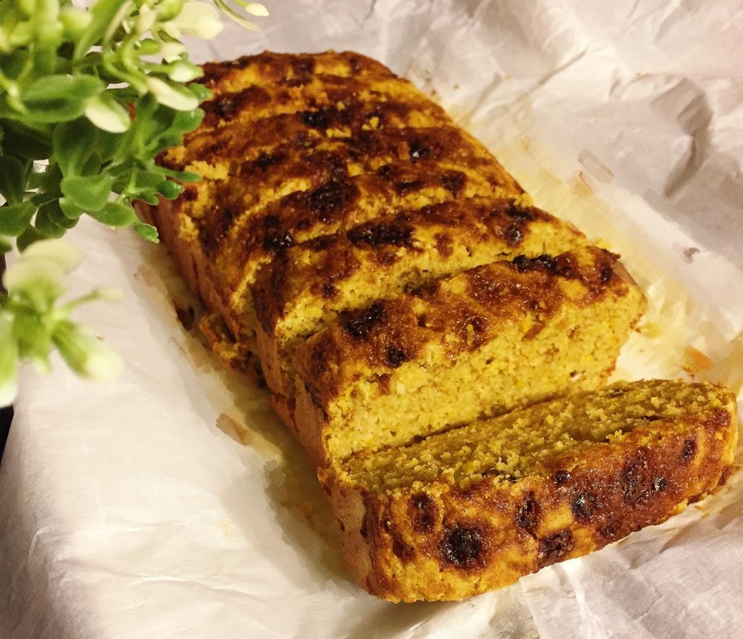 橙香玉米糕的做法