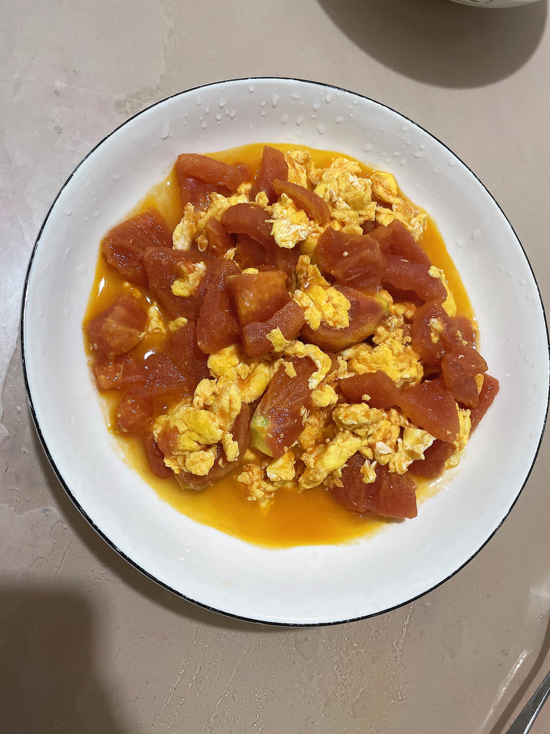 超嫩滑的番茄炒蛋