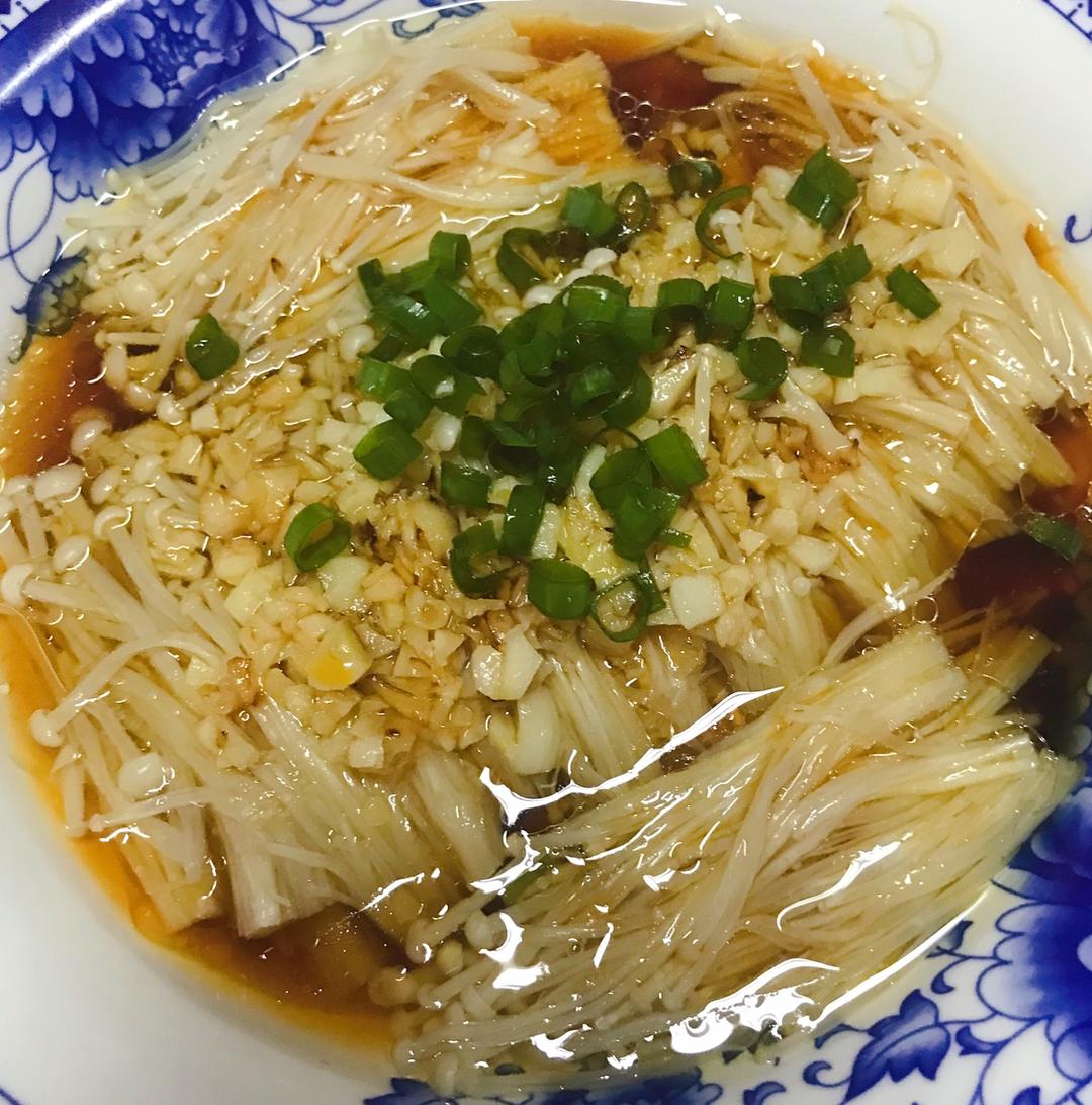 蒜蓉蒸金针菇