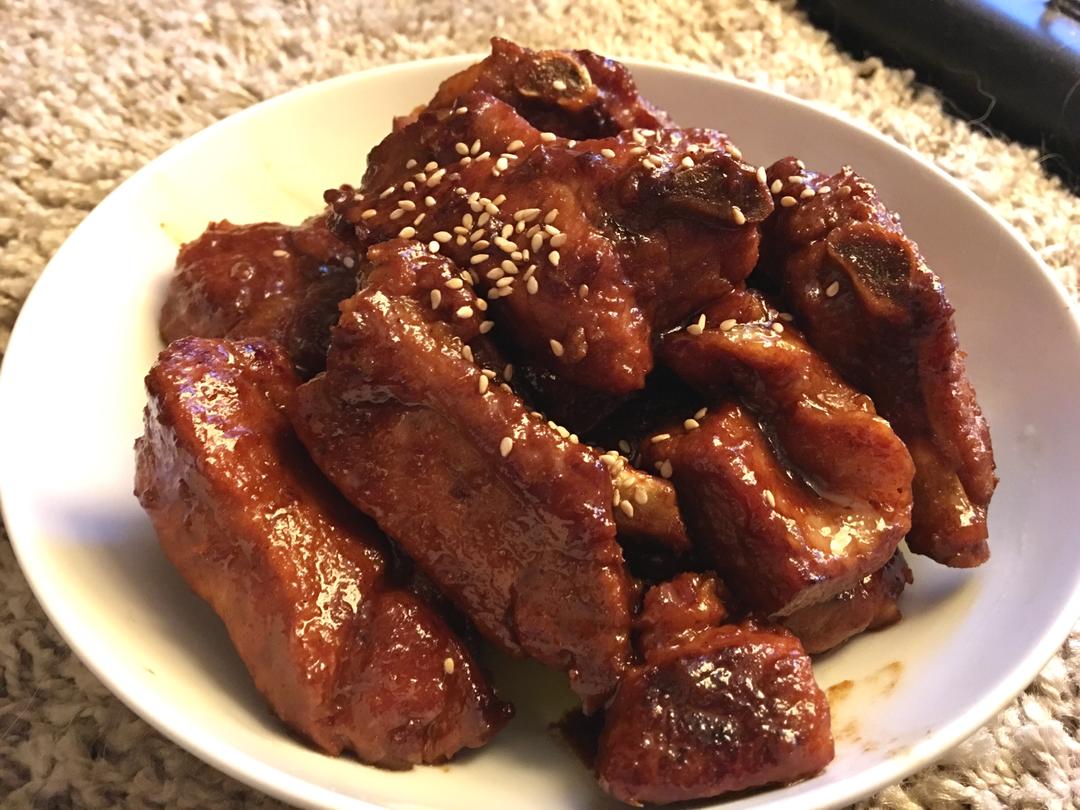 苏梅酱排-Plum Sauce Pork Rib