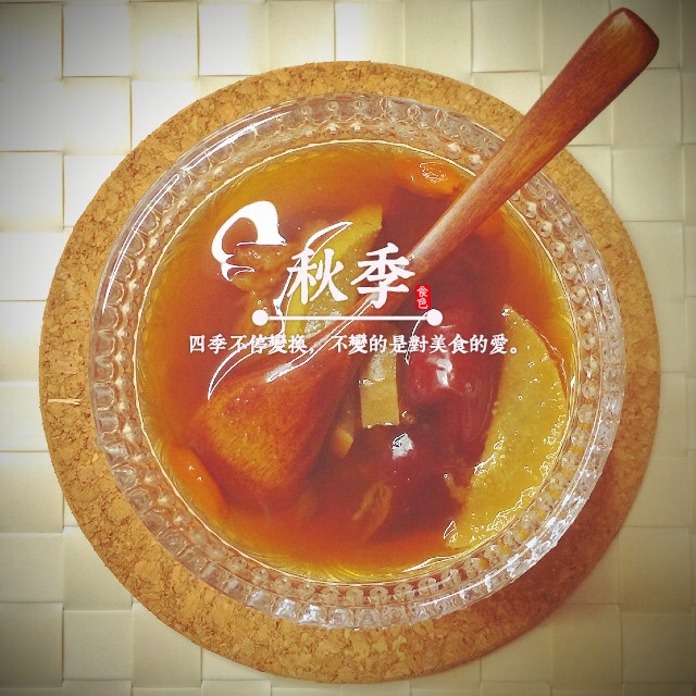 红枣冰糖雪梨糖水