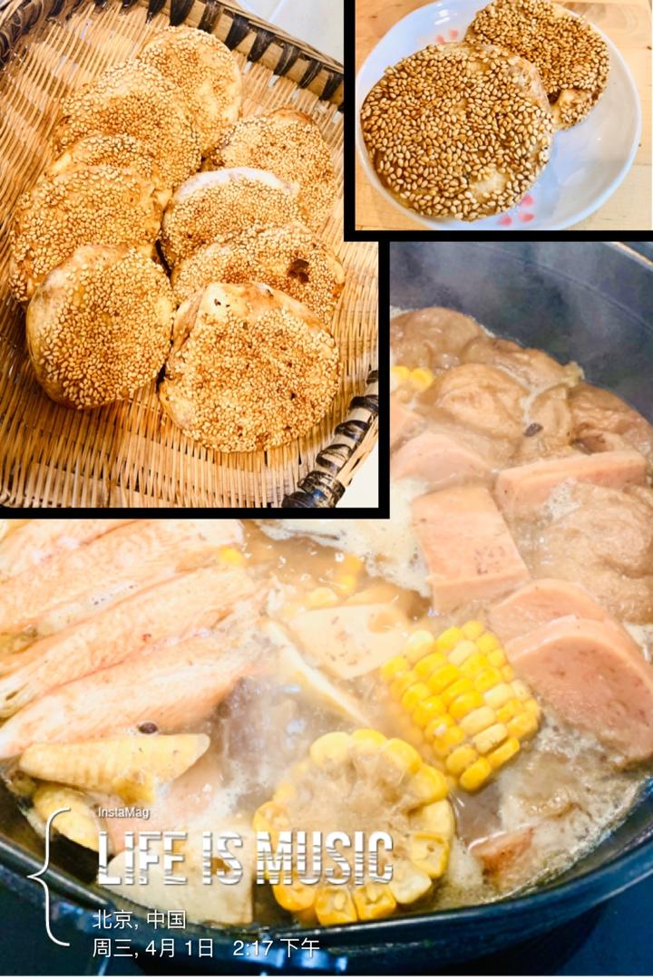 老北京芝麻烧饼
