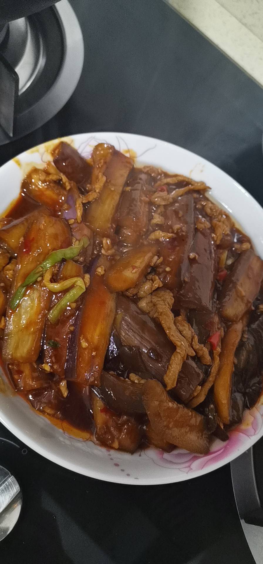 开胃下饭菜！巨简单的家常鱼香茄子煲