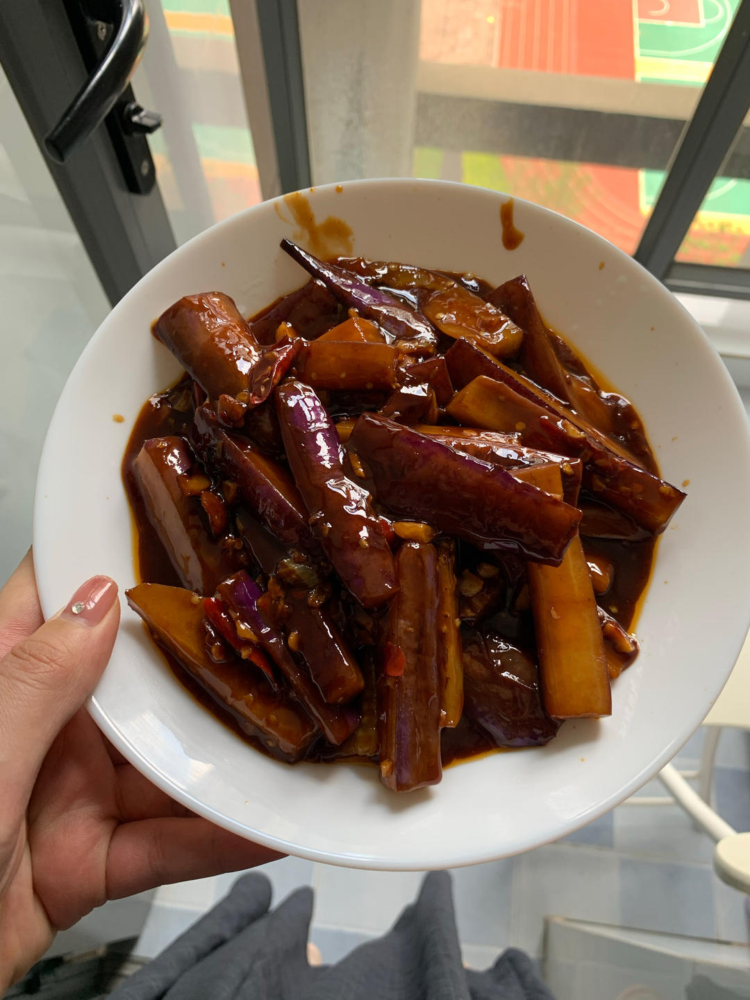 开胃下饭菜！巨简单的家常鱼香茄子煲