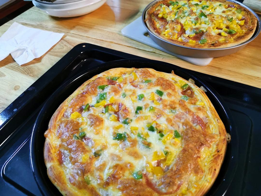 培根火腿披萨🍕