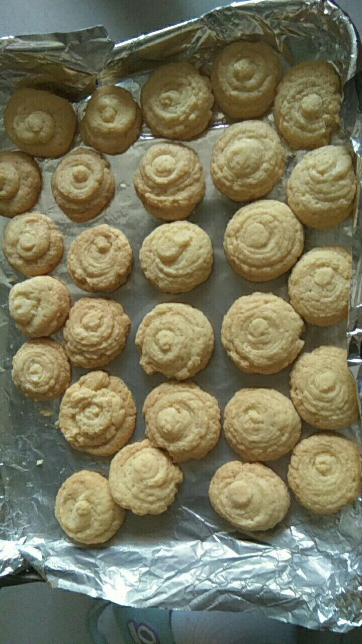 酥到掉渣的黄油曲奇小白也会