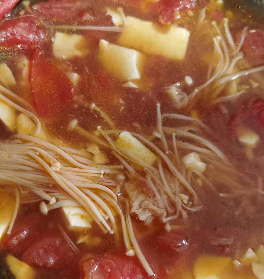 鲜虾豆腐煲的做法