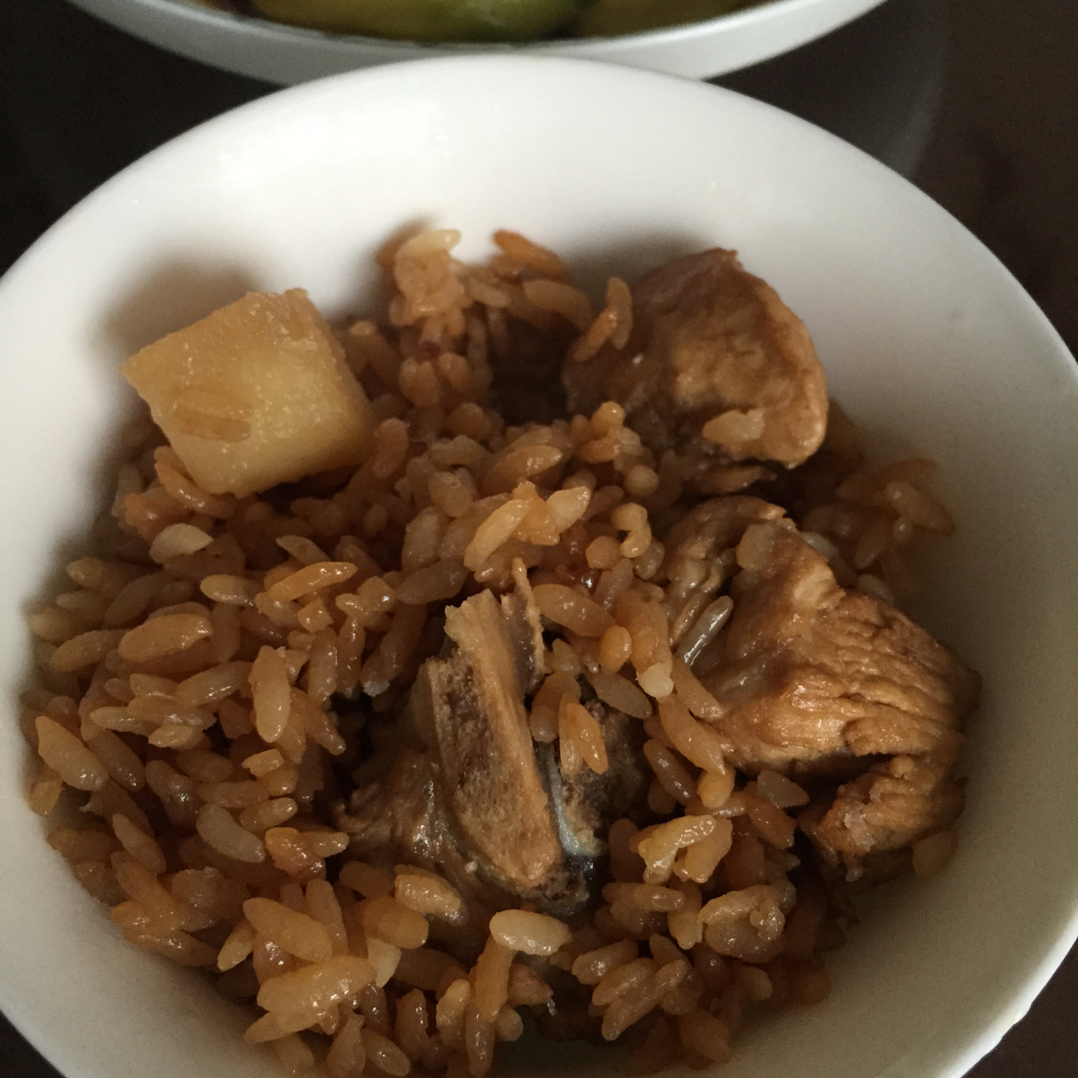 老丁的私房菜-土豆排骨焖饭